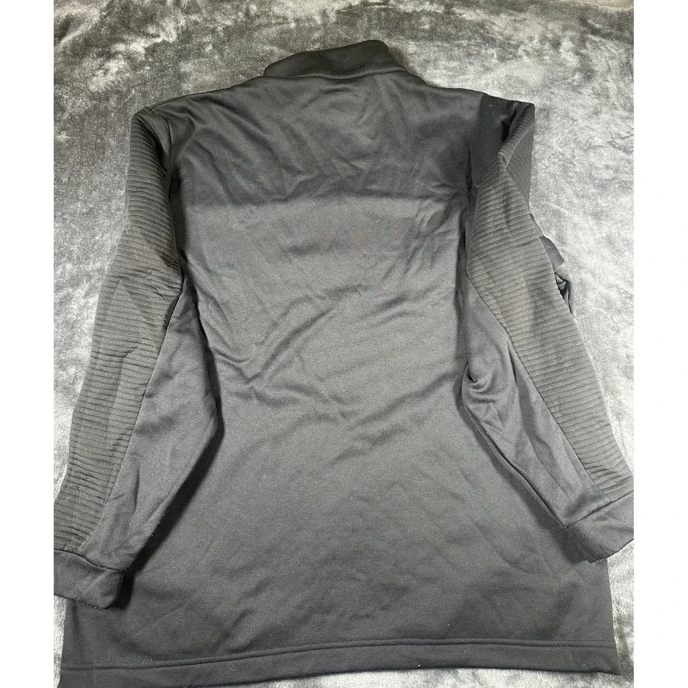 Callaway Sweater Mens Large Gray Golf Quarter Zip Pullover Weather Wind Pockets‎